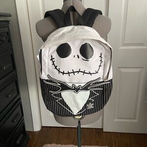 Disney Black and White Jack Skellington Backpack